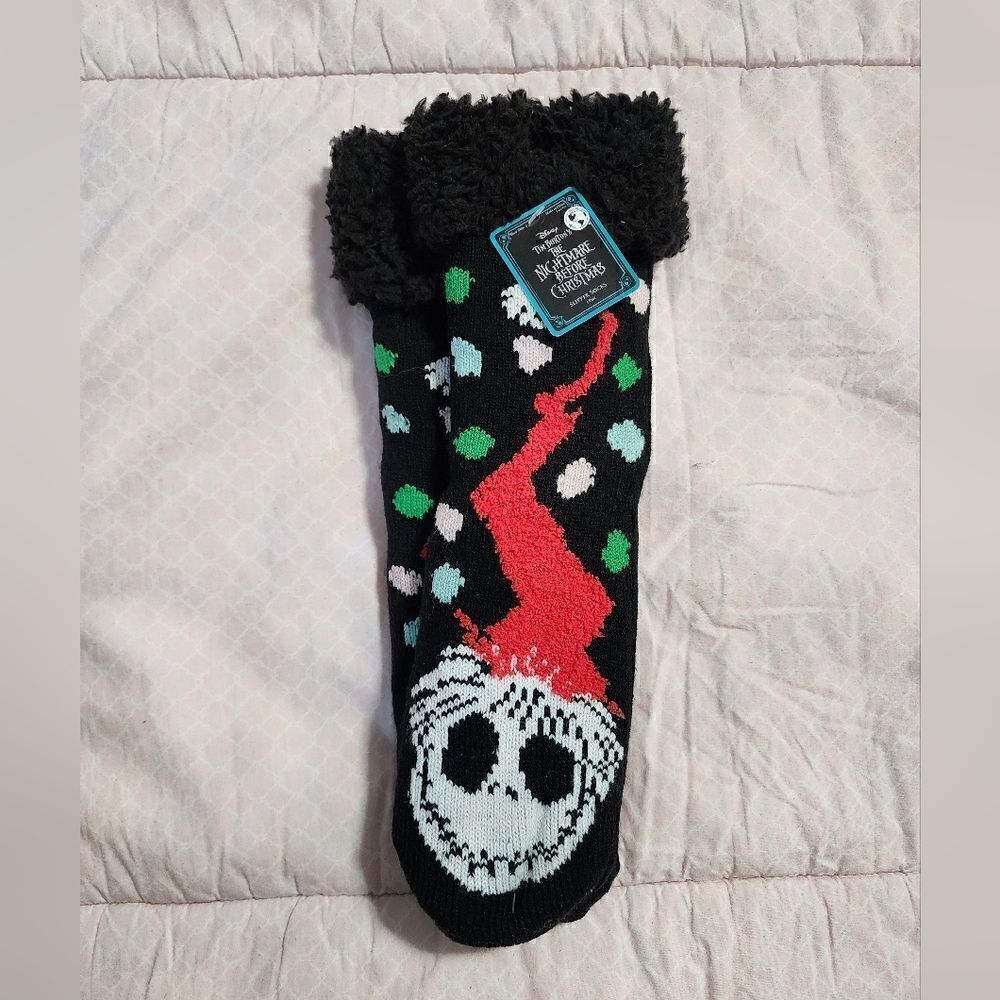 Disney Nightmare Before Christmas, Women's Slipper Sock, Size 4-9